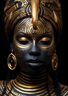 Black Woman Art African 