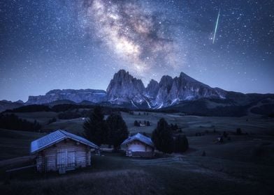 Alpine Valley Milky Way