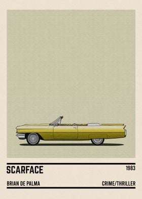 Scarface car movie