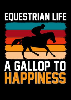 Equestrian Life A Gallop