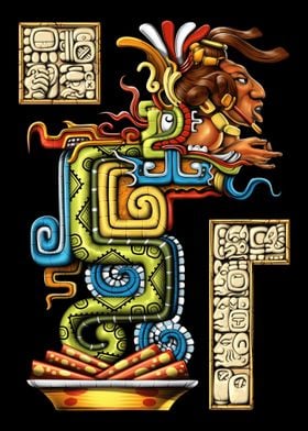 Mayan Vision Serpent God