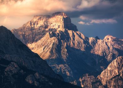 Golden Moment in the Alps