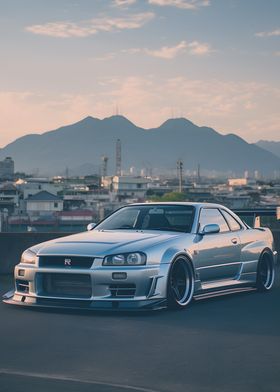 JDM Nissan Skyline Gtr R34