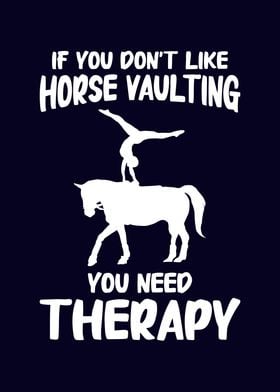 Funny Horse Vaulting