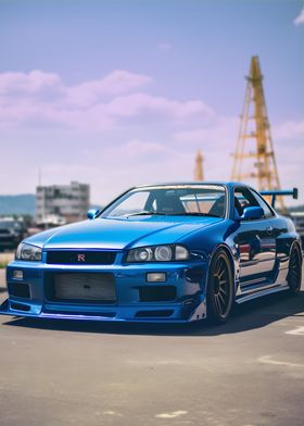 JDM Nissan Skyline Gtr R34