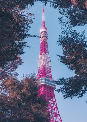 Pastel Tokyo Tower