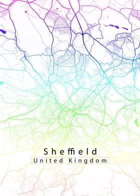 Sheffield City Map