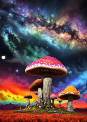 Magic Mushroom Forest