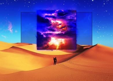 Magical Desert Landscape