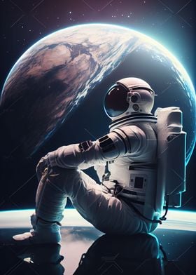 Astronaut In Space