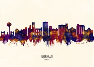 Norman Oklahoma Skyline