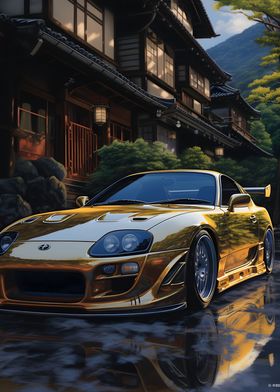 Toyota Supra mk4 painting