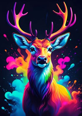 deer neon color