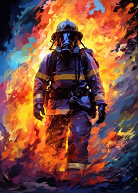 Firefighter Flame