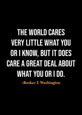 Booker T Washington Quotes