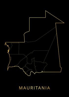 Mauritania Map