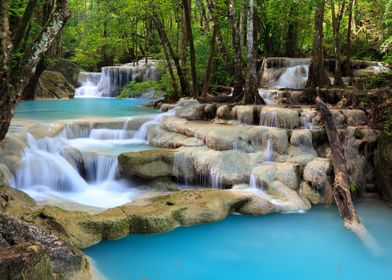 Waterfall in thailand