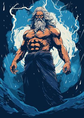 Poseidon Neptun God