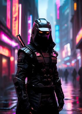 Cyberpunk Ninja