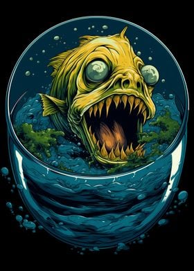 Angry Piranha Bowl