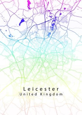 Leicester City Map 
