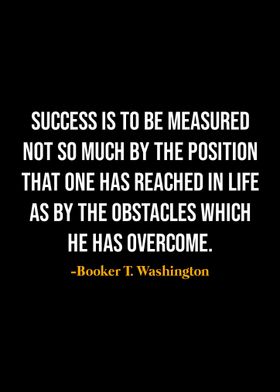 Booker T Washington Quotes