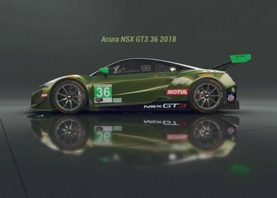 Acura NSX GT3 36 2018