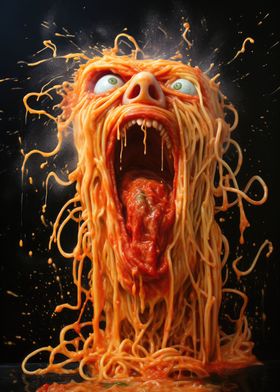 Crazy Noodle Monster 01