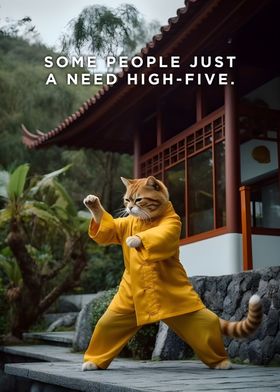 Kung Fu Cat