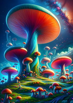 Magic Mushroom Forest