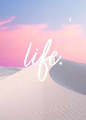 White Sands Lofi Sunset