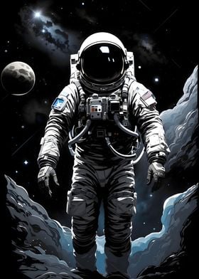 Astronaut In Space