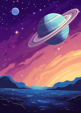 Saturn Space Planet