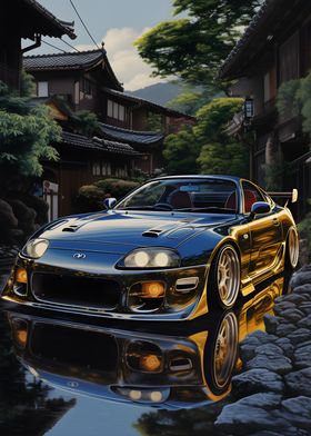 Toyota Supra mk4 painting