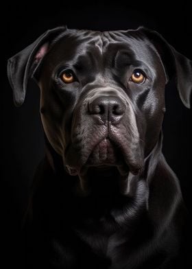 Cane Corso Closeup Face