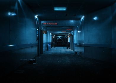 Cinema hallway