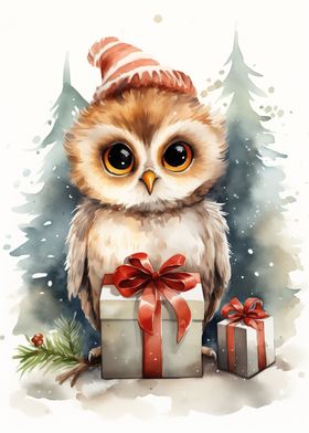 Xmas Owl So Cute