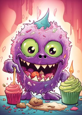 Cupcake Monster