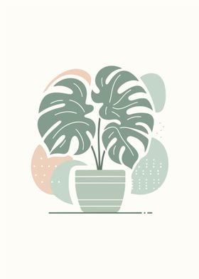 Monstera Silhouette