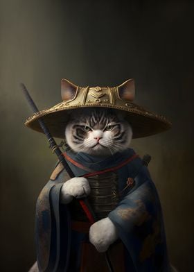 Samurai Cat