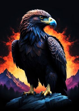 Free Eagle Poster