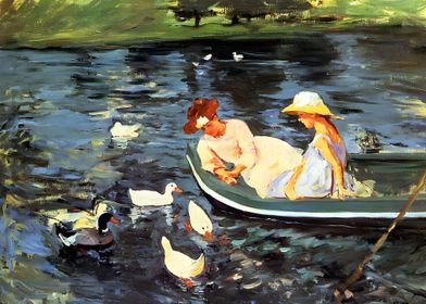 Summertime by Mary Cassatt