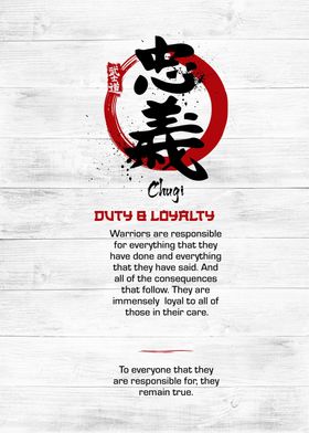 7 virtue of bushido