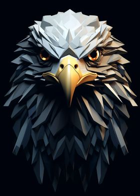 Geometric Eagle Animation