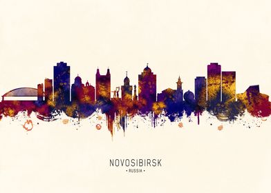 Novosibirsk Russia Skyline