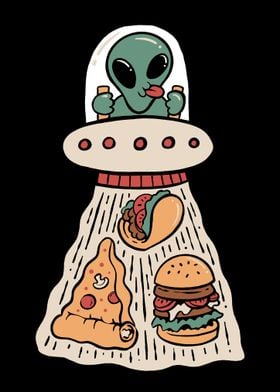 Alien Foodie Invasion