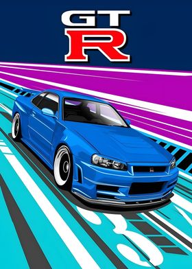 Nissan GTR R34