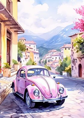 Car Watercolor