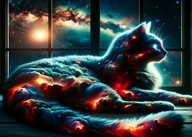Galaxy Cosmos Nova Cat Zen