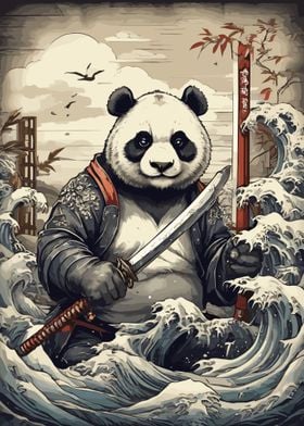 Samurai Panda